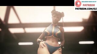 Chun Li Hard Anal Riding After Fight - Hottest Street Fighter Anal Hentai 4k 60fps