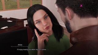 The Seven Realms - Atlas and Leyala Having Sexual Fun While Playing Billiards. Winner Get Rewards