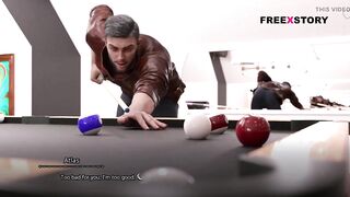 The Seven Realms - Atlas and Leyala Having Sexual Fun While Playing Billiards. Winner Get Rewards