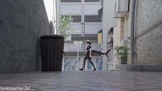 Ellen JOE Found a Horny Dick in the Back Alley Part 1