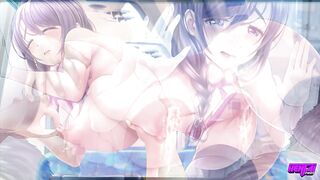 HENTAI PROS - Yukino Gets Her Pussy Penetrated By Big Dicks, Toys And Even Chopsticks