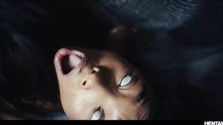 REAL LIFE HENTAI - Emiri Momota and Barbie Rous In Wild Interracial Lesbian Sex Creampie