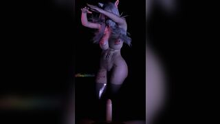 3D BBW hot Asian milf naked her naturals ang show her big ass