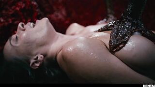 Josephine Jackson And Emiri Momota Hardcore Lesbian Sex - All The Way Through Monster Fuck