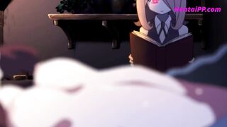 Akko Fucked By Monster Cock ( UNCENSORED ) ANIMATION 2D