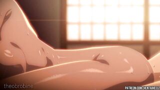 BLEACH hentai Yoruichi gets creampie 2D animation