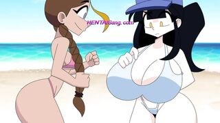 The Nude Beach ◆ Cartoon Porn
