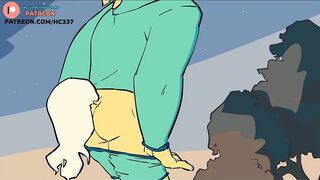 CUTE FUTA FURRY MORNING FUCK IN THE PARK HENTAI ANIMATED FUTANARI FURRY