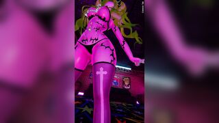 Sexy VR Bitch Throwing Ass to Buck Bumble