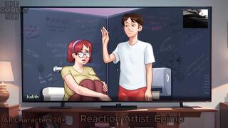 Judith Summertime Saga Bathroom Quickie (Gameplay/Reaction)