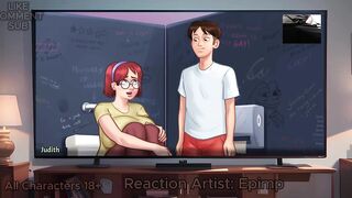 Judith Summertime Saga Bathroom Quickie (Gameplay/Reaction)