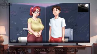 Judith Summertime Saga Bathroom Quickie (Gameplay/Reaction)