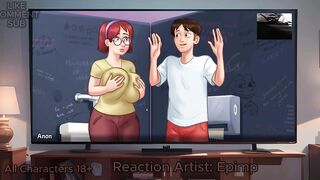 Judith Summertime Saga Bathroom Quickie (Gameplay/Reaction)