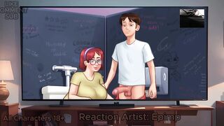 Judith Summertime Saga Bathroom Quickie (Gameplay/Reaction)