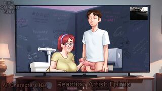 Judith Summertime Saga Bathroom Quickie (Gameplay/Reaction)