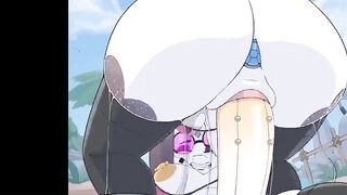 HOT FURRY PORN ON THE BEACH BIG ASS FUCK CARTOON FURRY 60FPS