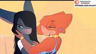 CUTE FUTANARI FURRY HENTAI STORY FUCK AND CREAMPIE 4K 60FPS