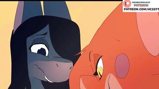 CUTE FUTANARI FURRY HENTAI STORY FUCK AND CREAMPIE 4K 60FPS