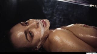 Josephine Jackson Hentai Monster Fuck - Extreme Cumflation and Multiple Creampies