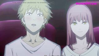 Quick Blowjob At Cinema ( Uncensored ) HENTAI