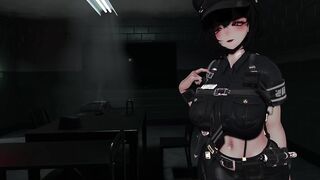 POV: Horny Futa Police Officer Interrogates You With Her Superior Girlcock