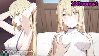 Danmachi Hentai art - Ais Wallenstein - アイズ・ヴァレンシュタイン