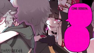 Caelus Tames A Naughty And Bratty Sparkle {Honkai: Star Rail Hentai Comic Animation}