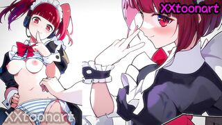 Kana Arima from Oshi no Ko - red hair is so cute