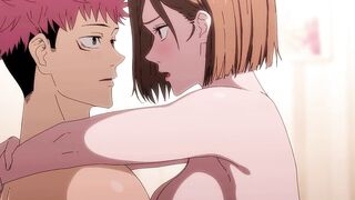 When Passion Takes Over: Nobara Needs a Break from Rough Sex but Itadori Won't Stop ⌁ JJK #2 Parody