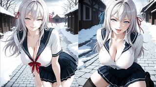 Alisa Mikhailovna Kujou: School Secrets Unleashed in a Hardcore Orgy