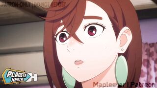 dandadan okarun and  hardcore sex maplestar