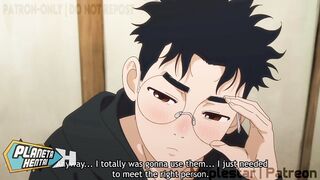 dandadan okarun and  hardcore sex maplestar