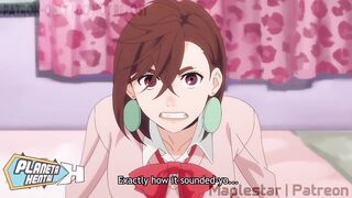 dandadan okarun and  hardcore sex maplestar