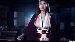 Nezuko Demon Slayer Cosplay 3d Anime Hentai Monster FUCK - The Return of Rae Lil Black Sexy Big Tits