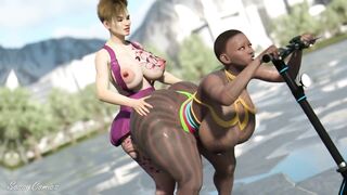 Naive Village Girl Anal Fucked in exchange for a scooter ride - sassycomics