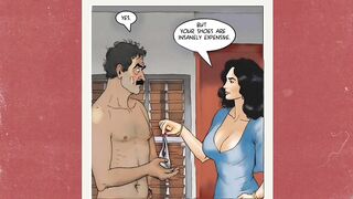 Married Brunette Housewife Was Fucked by a Shoe Salesman Right in the Store. Comic