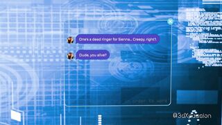 Welcome to vr Nexus 3 neon dreams with sexy girl. Cyberpunk style