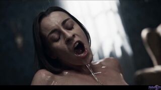 Josephine Jackson turns Into Sex Hungry Lesbian - Horny Girls in Alien Parasite Possession