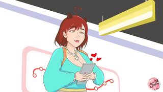 Sex on the train #1 - Animation - Jazziuu