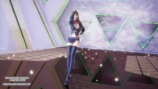 MMD CHUNG HA - Algorithm Tifa Hot Kpop Dance Final Fantasy Uncensored 4K 60FPS
