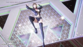MMD CHUNG HA - Algorithm Tifa Hot Kpop Dance Final Fantasy Uncensored 4K 60FPS