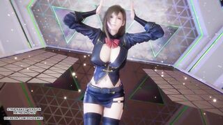 MMD CHUNG HA - Algorithm Tifa Hot Kpop Dance Final Fantasy Uncensored 4K 60FPS