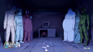 Dhafne and Velma sex ORGY