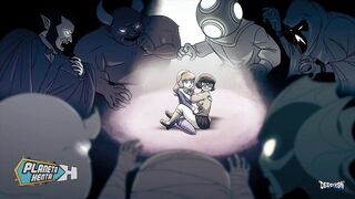 Dhafne and Velma sex ORGY