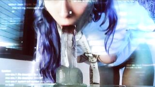 cyber slave at your service! You won't last 5 minutes in this hentai game ????????