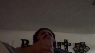 Masturbating to hentai