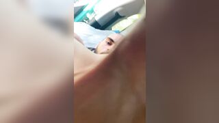 Fucking my beautiful baby in the car like she deserve