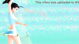 3DGSPOT - Hot Girls Deepthroat A Big Cock In SPLIT-SCREEN COMP! 3D CARTOON PORN!