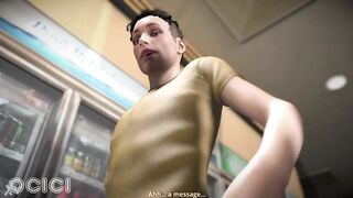 Showtime (Virtamate) - Threesome Sex & Blowjob - 3D Porn - OCICI