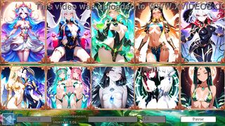 Battle Babes Hentai JOI - Uncensored Waifu Cum Tribute in 4K 60FPS ft. Kaelia the Shadow Assassin! Full H-Game on Steam!